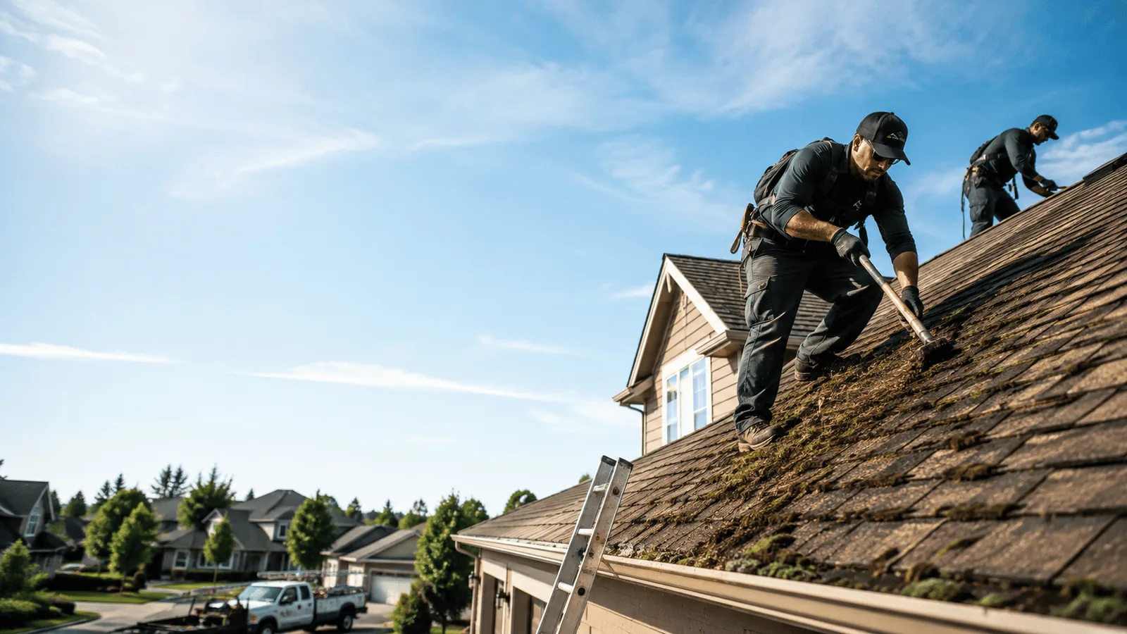 Roof Moss Removal in Jonesville, MI near me